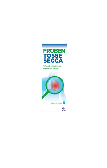 FROBEN TOSSE SECCA 1,7 MG/5 ML SCIROPPO FLACONE 125 ML CON MISURINO