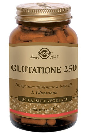 GLUTATHIONE 250 30 VEGETABLE CAPSULES