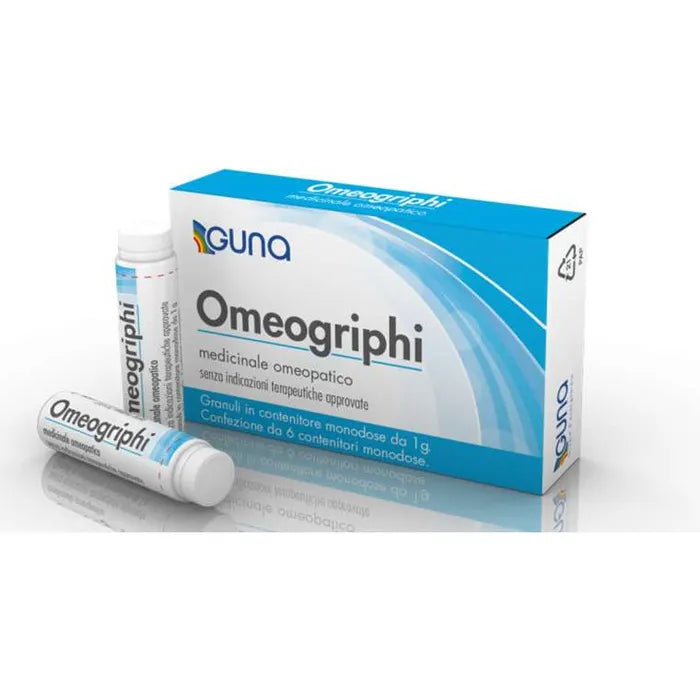 OMEOGRIPHI GRANULES 6 SINGLE-DOSE PP CONTAINERS OF 1 G