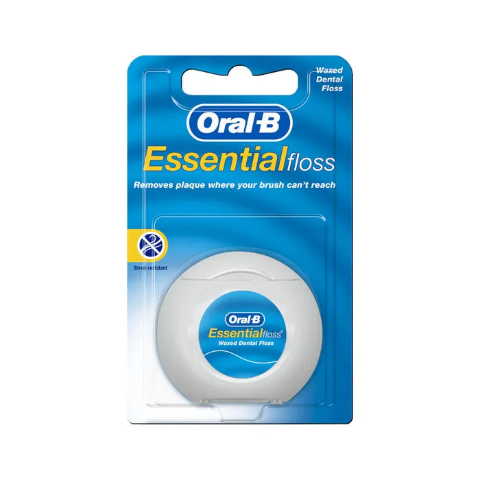 ORALB ESSENTIALFLOSS WAXED DENTAL FLOSS