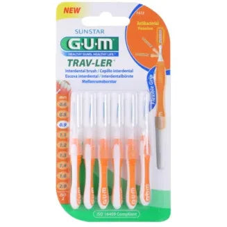 GUM TRAV-LER 0.9 INTERBRUSH PROMO 4 + 2 PIECES