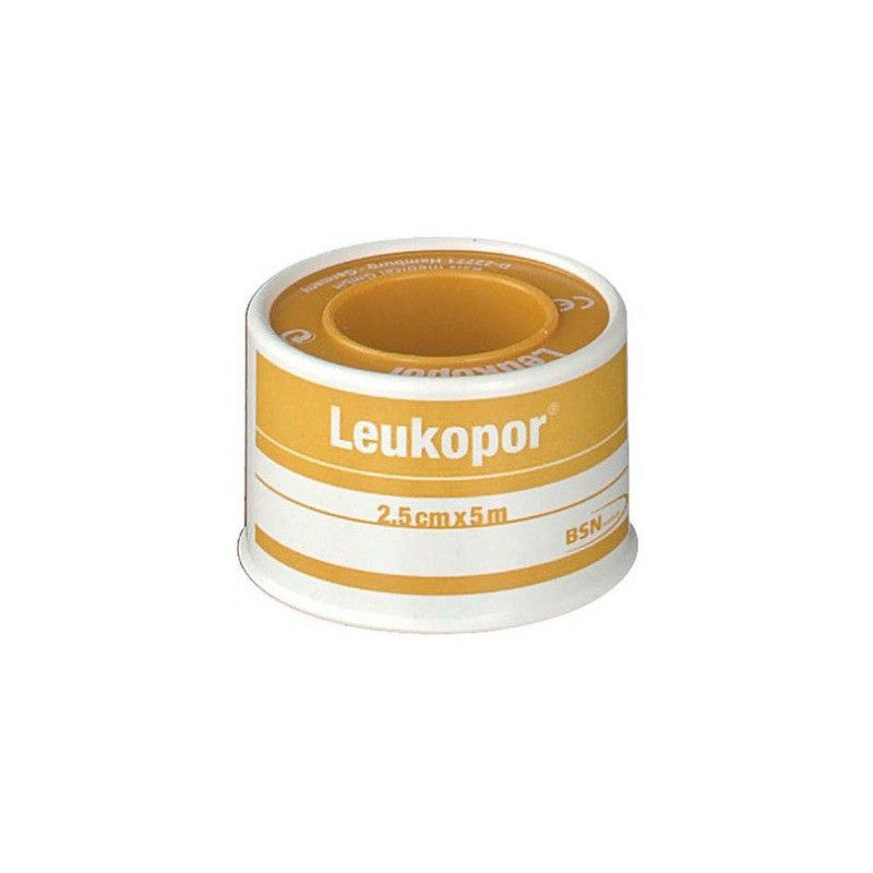 LEUKOPOR TNT FIXING PLASTER M5 X 2.5CM 12 PIECES