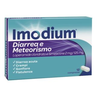 IMODIUM 2 MG HARD CAPSULES 12 CAPSULES IN PVC/AL BLISTER