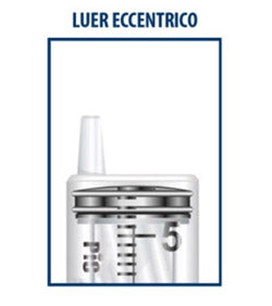 PIC SYRINGE 10 ML NEEDLE GAUGE 21X1.5 ECCENTRIC LUER CONE 1 PIECE