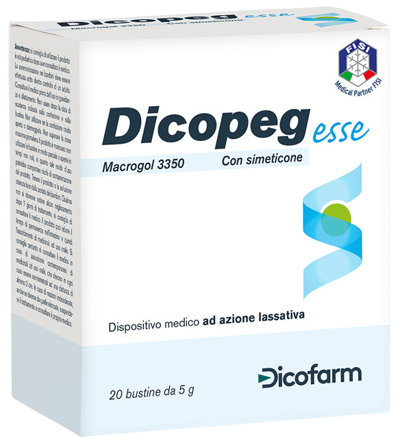DICOPEG ESSE 20 ENVELOPES 5 G MACROGOL 3350