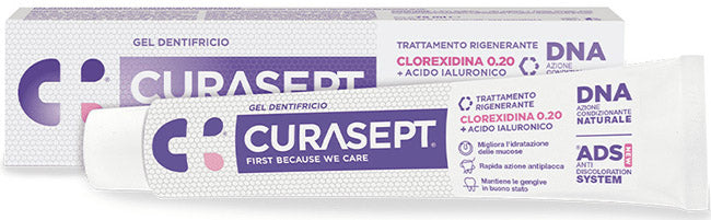 CURASEPT GEL TOOTHPASTE ADS DNA REGENERATING TREATMENT 75 ML