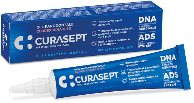 CURASEPT PERIODONTAL GEL 0.5% 30 ML ADS + DNA