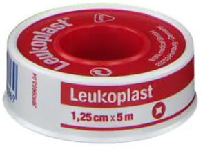 LEUKOPLAST SKIN SURGICAL PLASTER IN ROLL 1.25X500 CM