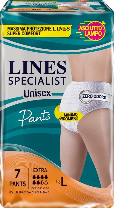 Lines specialist pants unisex extra l 7 pezzi