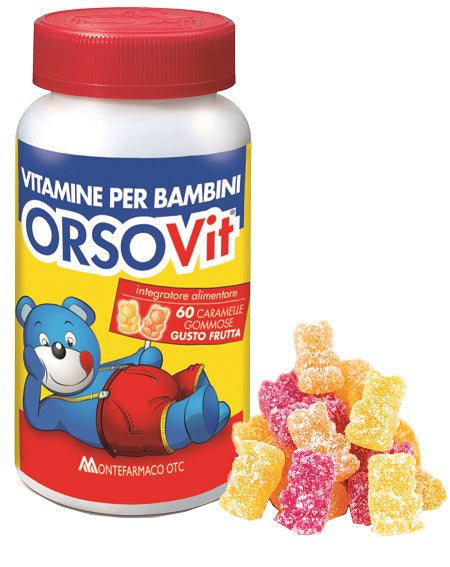 ORSOVIT GUMMY CANDIES WITH VITAMIN BB GLUTEN FREE 60 PIECES
