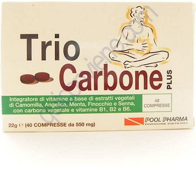 TRIOCARBONE PLUS 40 COMPRESSE