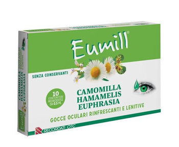 EUMILL EYE DROPS 10 SINGLE-DOSE VIALS 0.5 ML
