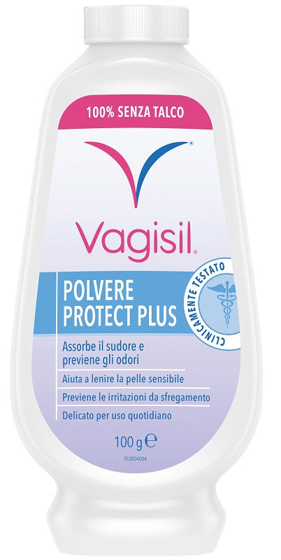 VAGISIL POWDER PROTECT PLUS FEMININE HYGIENE 100 G