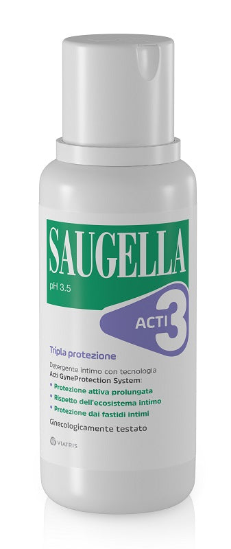 SAUGELLA ACTI3 INTIMATE CLEANSER 250 ML