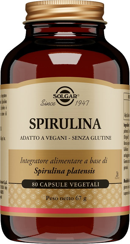 SPIRULINA 80 VEG CAPSULES
