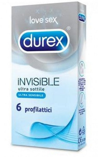 DUREX INVISIBLE CONDOM 6 PIECES