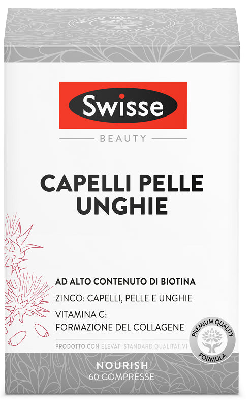 SWISSE CAPELLI PELLE UNGHIE 60 COMPRESSE