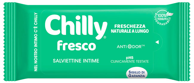 CHILLY FRESH WIPES 12 PIECES