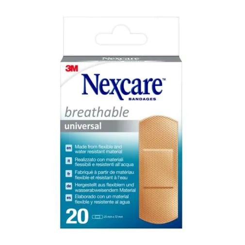 PREPARED PLASTER NEXCARE UNIVERSAL N0320NS-1 25X72MM 2 PIECES