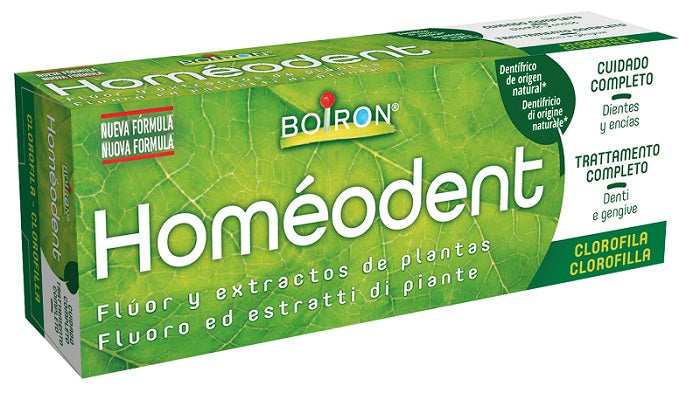HOMEODENT TOOTHPASTE WITH CHLOROPHYLL NEW FORMULA 75 ML