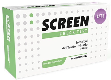 SCREEN TEST LEUKOCYTES BLOOD NITRITE AND PROTEIN URINE SCREEN TEST URINARY TRACT INFECTIONS 3 PIECES