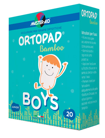 ORTOPAD BOYS EYE PATCH FOR ORTHOPTICS 5X6.7 CM 20 PIECES