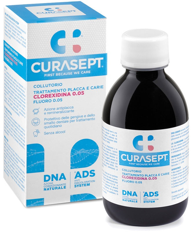 CURASEPT MOUTHWASH 0.05 ADS + DNA 200 ML