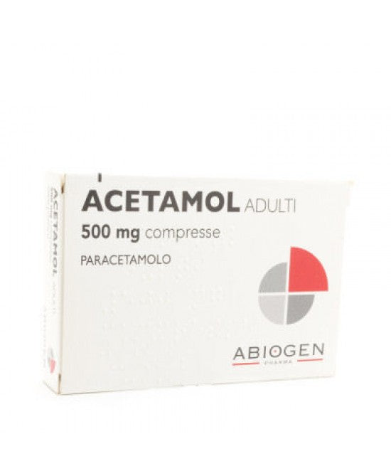 ACETAMOL ADULTS 500 MG TABLETS 20 TABLETS