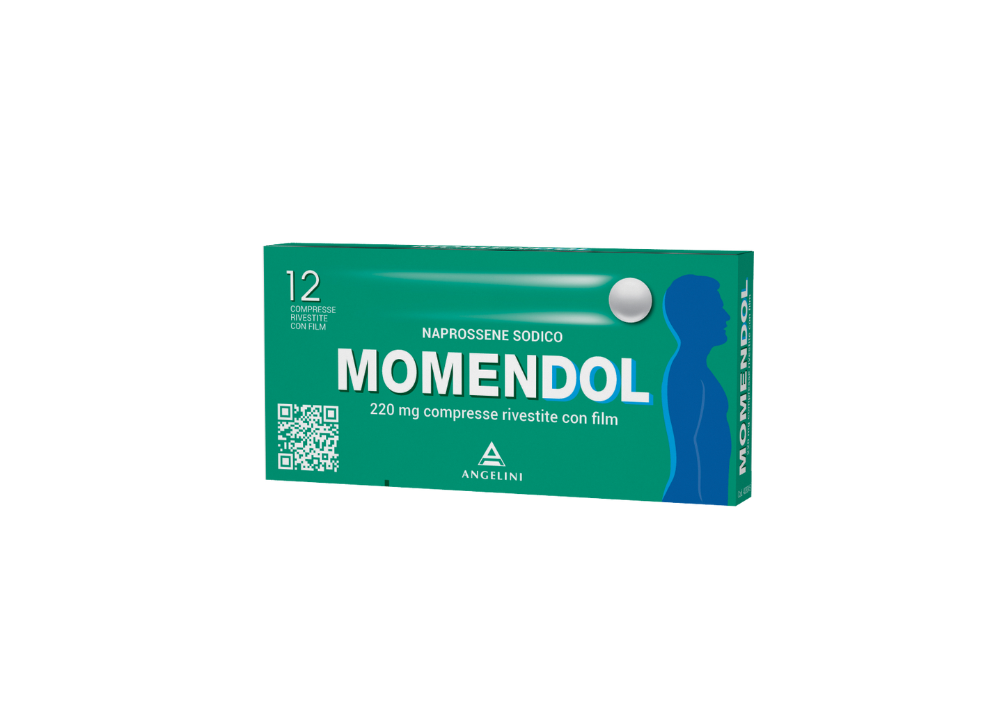 MOMENDOL "220 MG FILM-COATED TABLETS"12 COATED TABLETS"