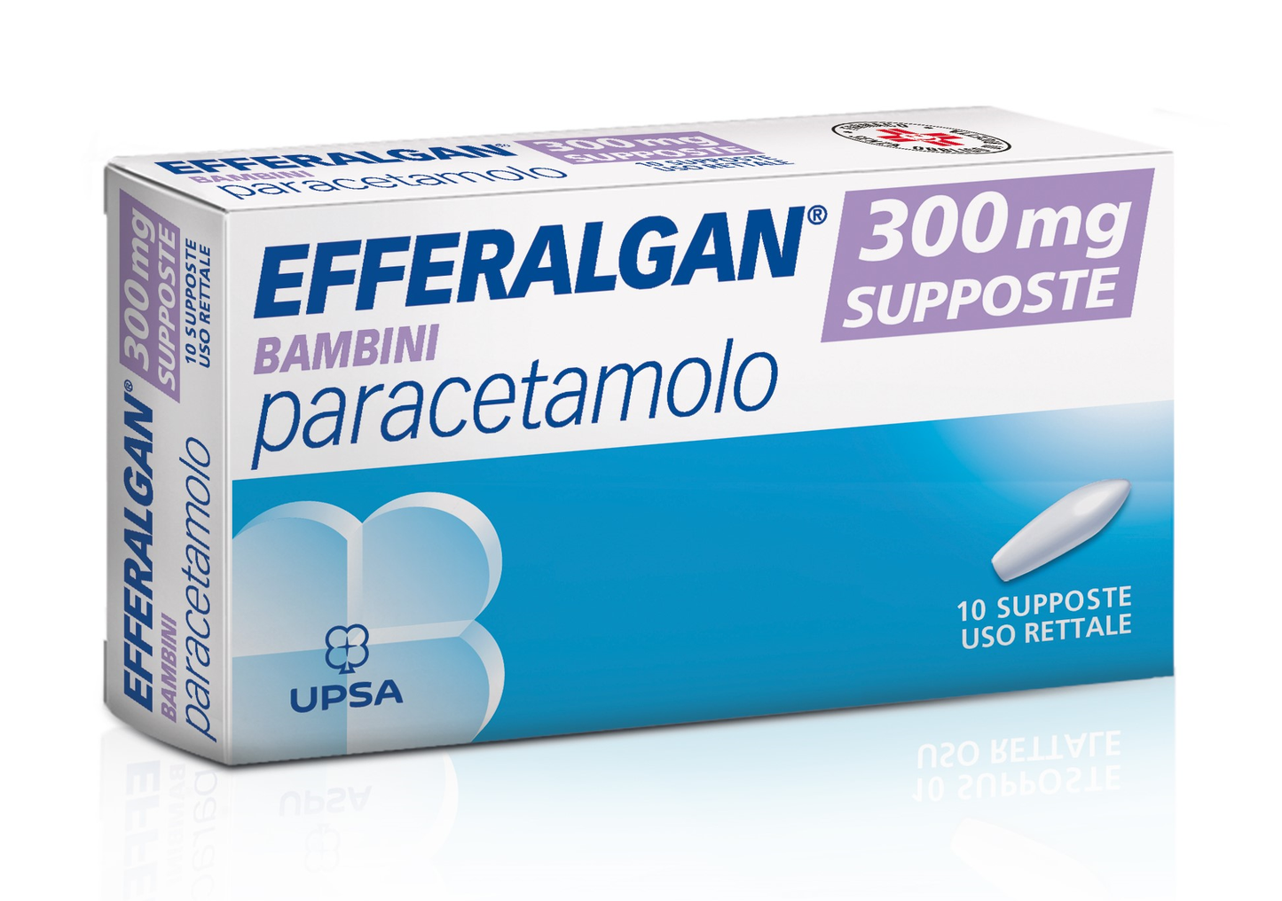 EFFERALGAN BAMBINI 300 MG SUPPOSTE 10 SUPPOSTE