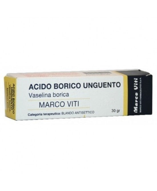 ACIDO BORICO (MARCO VITI)*ung derm 30 g 3%