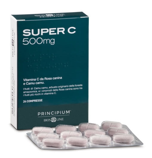 PRINCIPIUM SUPER C 500 24 TABLETS 24.2 G