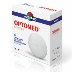 MASTER-AID OPTOMED SIMPLEX EYE PAD 6 PIECES