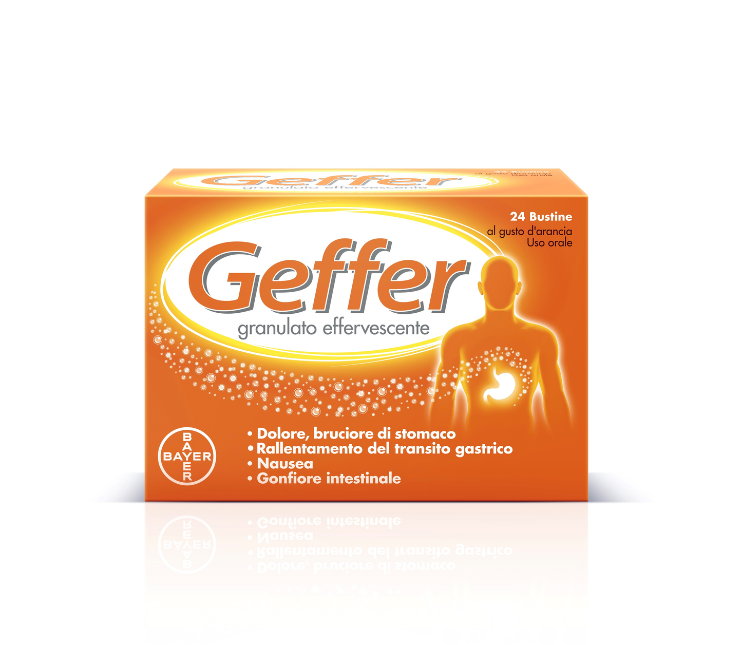 GEFFER EFFERVESCENT GRANULES 24 SACHETS OF 5 G