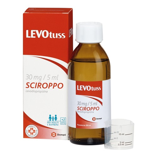 LEVOTUSS 30 MG/5 ML SYRUP 1 BOTTLE 200 ML