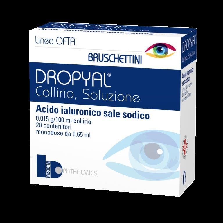 DROPYAL "0.65 ML EYE DROPS, SOLUTION" 20 SINGLE-DOSE CONTAINERS"