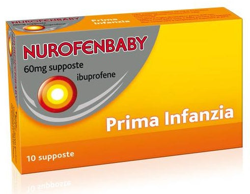 NUROFENBABY "60 MG SUPPOSTE"10 SUPPOSTE IN BLISTER AL"
