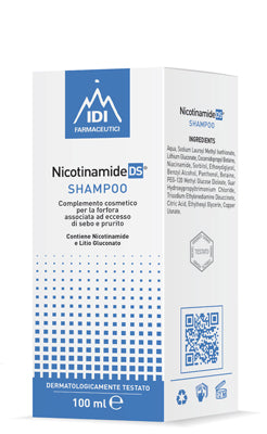 NICOTINAMIDE DS SHAMPOO WITHOUT FRAGRANCE 100 ML