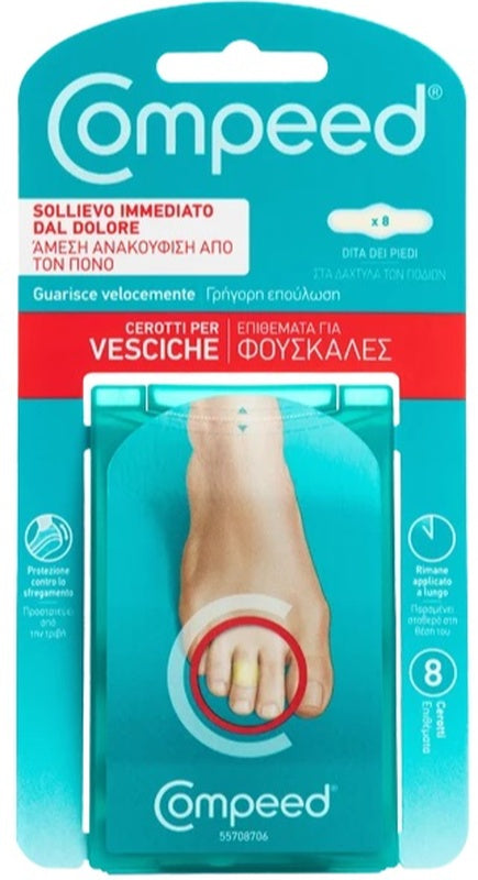 Compeed Toe Blister Plasters 8 Pieces Carton