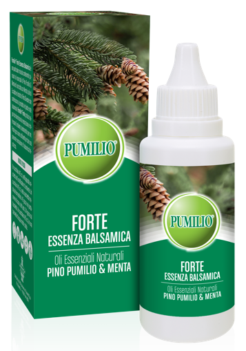 PUMILIO FORTE BALSAMIC ESSENCE NATURAL ESSENTIAL OILS PUMILIO PINE & MINT 40 ML