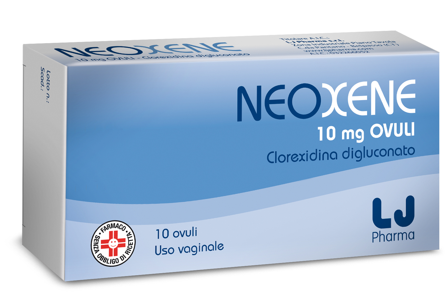 NEOXENE "10 MG OVULES"10 OVULES"