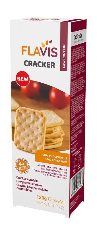 FLAVIS PROTEIN-FREE CRACKERS 4 PORTIONS OF 30 G