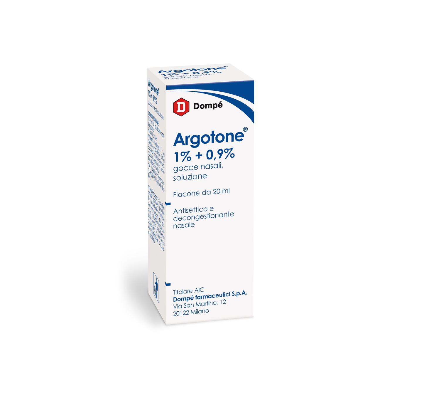 ARGOTONE "1% + 0,9% GOCCE NASALI"1 FLACONE DA 20 ML"