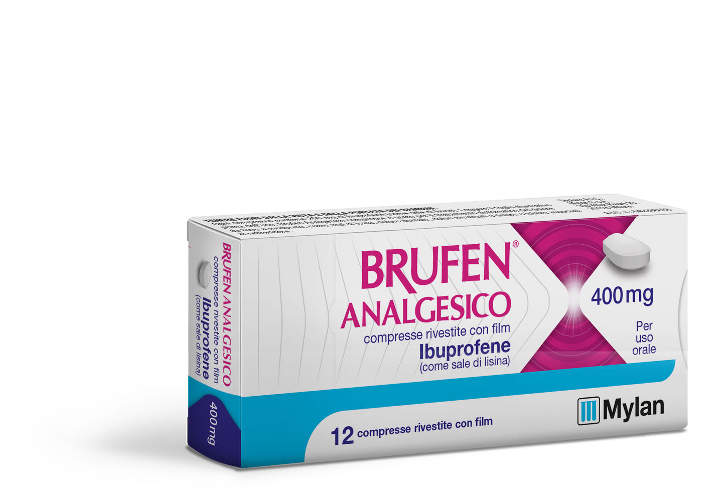 BRUFEN ANALGESIC 400 MG FILM-COATED TABLETS 12 TABLETS IN PVC/ACLAR/AL/VMCH BLISTER"