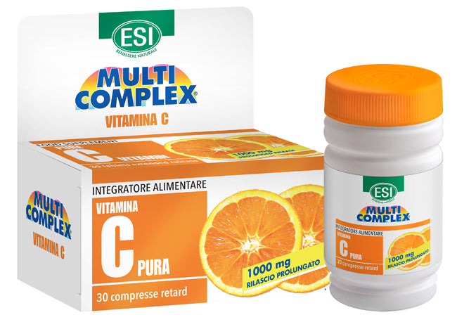 ESI MULTICOMPLEX PURE VITAMIN C 1000 MG RETARD 30 TABLETS
