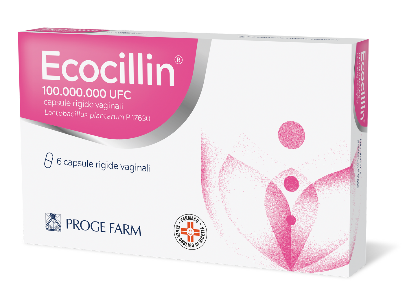ECOCILLIN 100.000.000 UFC CAPSULE RIGIDE VAGINALI 6 CAPSULE IN BLISTER OPA/AL/PVC-AL