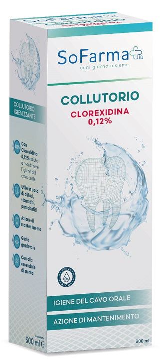 COLLUTORIO CLOREXIDINA 0,12% 200 ML SOFARMAPIU'
