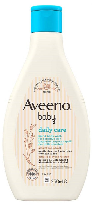 AVEENO BABY BATH HEAD AND FEET 250 ML