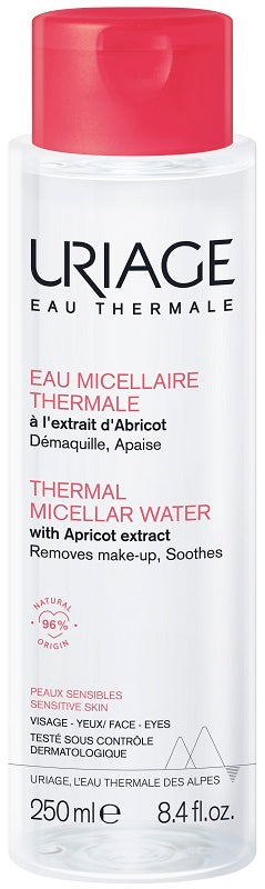 URIAGE THERMAL MICELLAR WATER FOR DRY SKIN 250 ML BOTTLE