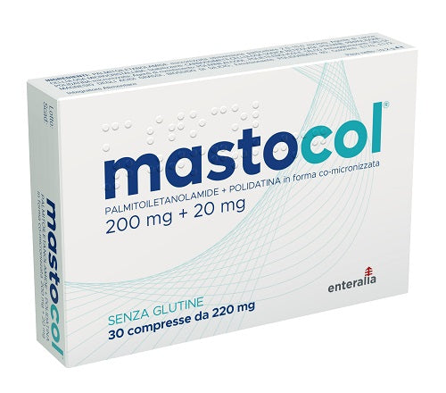 MASTOCOL 30 PALMITOYLETHANOLAMIDE 200 MG + POLYDATIN MICRONIZED CO FORM 20 MG 30 TABLETS